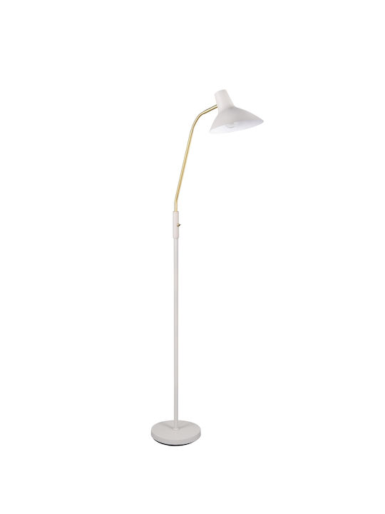 Trio Lighting Traveller Floor Lamp H145xW58.2cm. with Socket for Bulb E27 Gray