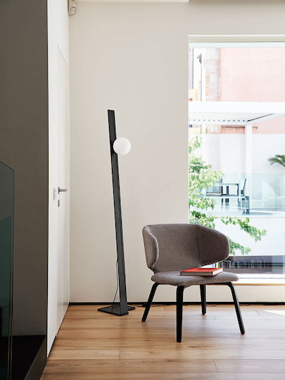 Casa Vogue Suspense 170 Stehleuchte H170xB26cm. Schwarz