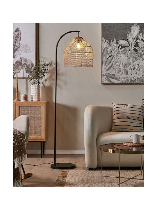 Beliani Floor Lamp Beige