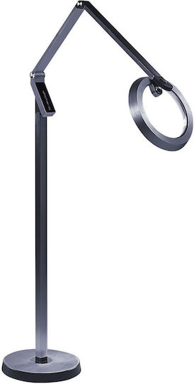 Beliani LED Stehleuchte Gray