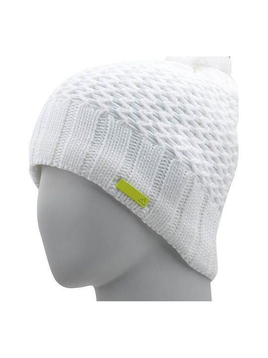 adidas W Culture Wool Pom Pom Beanie Beanie in White color