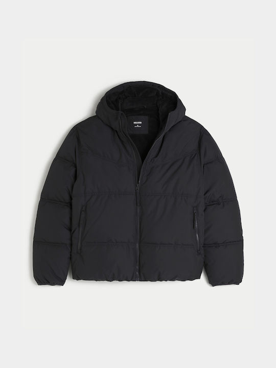 Hollister Μπουφάν Puffer Black