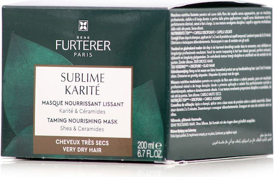 Rene Furterer Sublime Karite Μάσκα Μαλλιών για Επανόρθωση 200ml