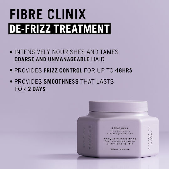 Schwarzkopf Fibre Clinix De-Frizz Μάσκα Μαλλιών για Λείανση 250ml