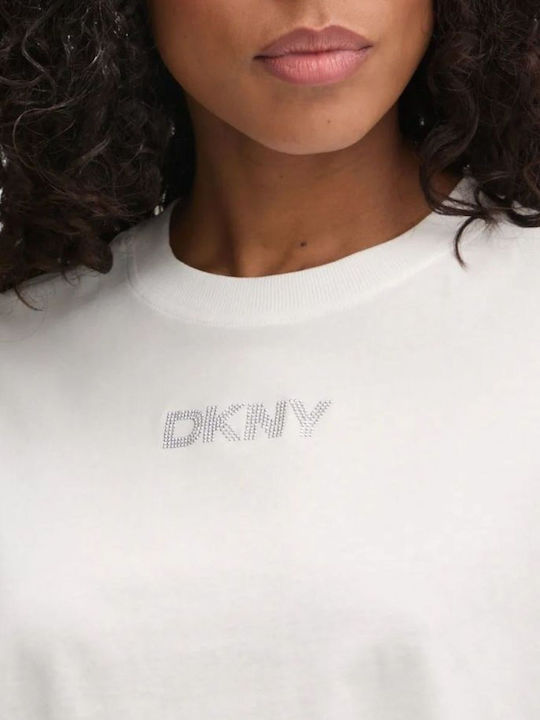 Logo Women's Blouse Cotton Short Sleeve Ivy