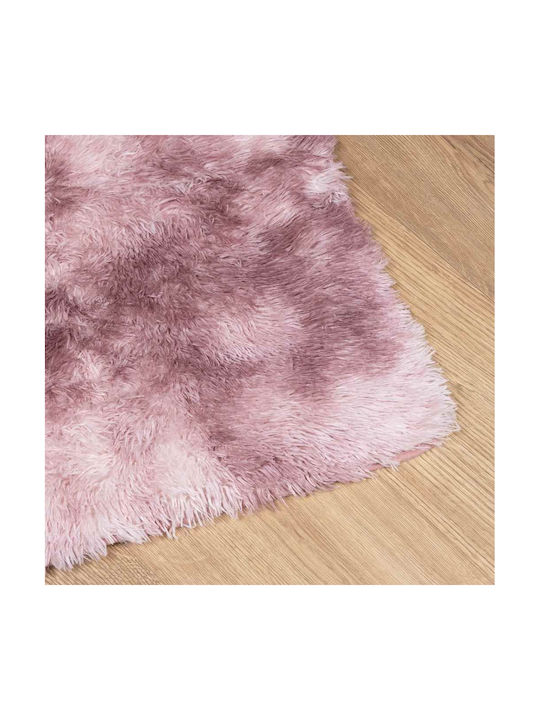 vidaXL Αντιολισθητικό Χαλί Ορθογώνιο Shaggy Ροζ 240x340cm