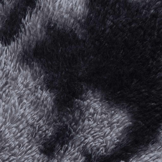vidaXL Antiderapant Covor Rectangular Shaggy Gri închis