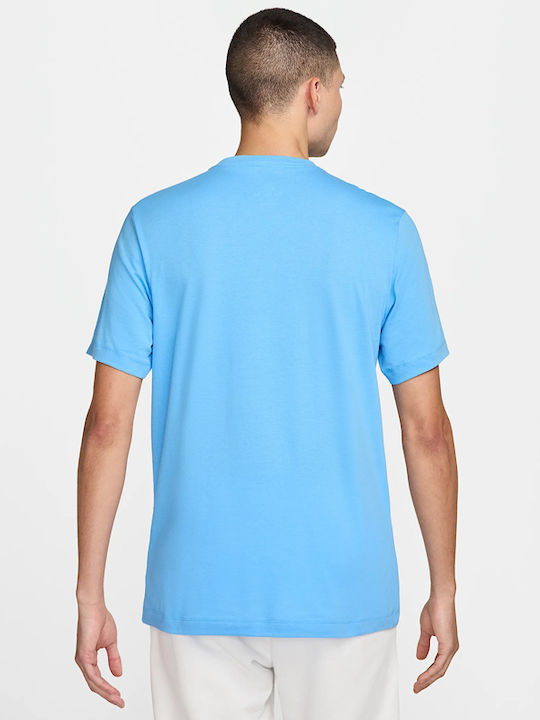 Αθλητικό T-shirt Μπλε