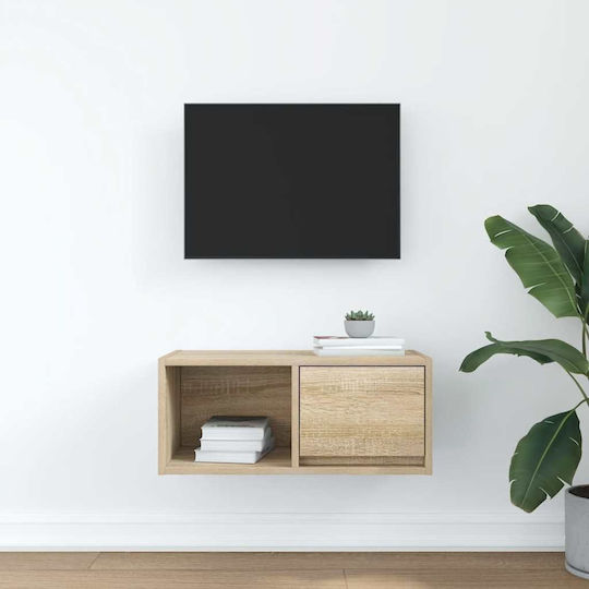 vidaXL TV Stand Brown 60x31x25.5cm