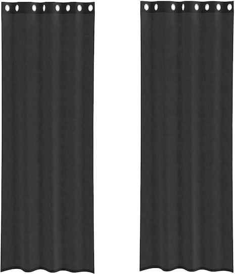 vidaXL Κουρτίνες με Τρουκς 140x260εκ. vidaXL Κουρτίνες με Τρουκς 140x260εκ.