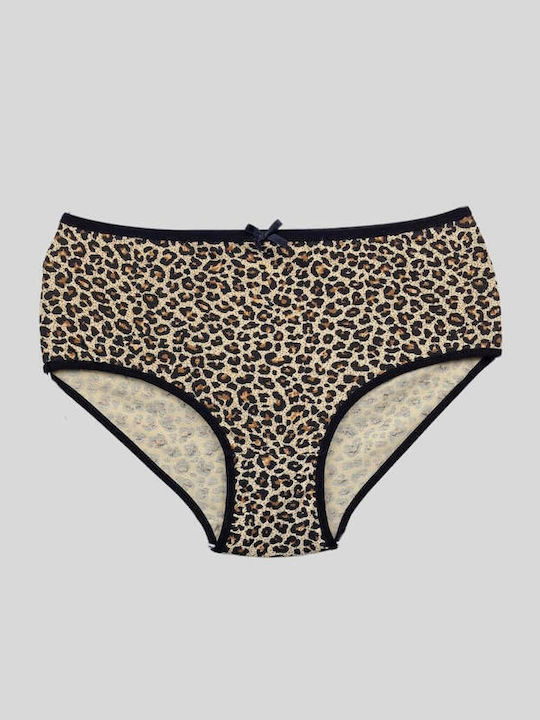 R1003 Βαμβακερά Γυναικεία Slip 3Pack Πολύχρωμο
