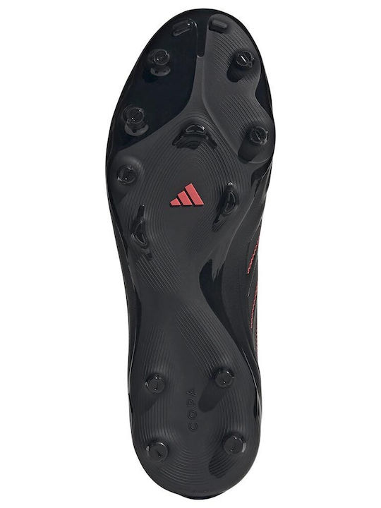 adidas Copa Pure.3 League Ποδοσφαιρικά Παπούτσια με Τάπες FG/MG Μαύρα