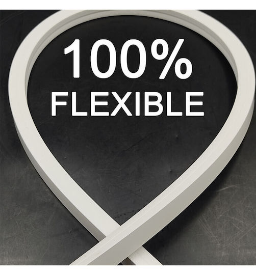 Προφίλ Flexible Silicone 12mm X 12mm