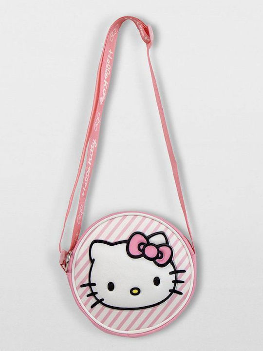 Cerda Hello Kitty Kids Shoulder Bag Pink 15cm