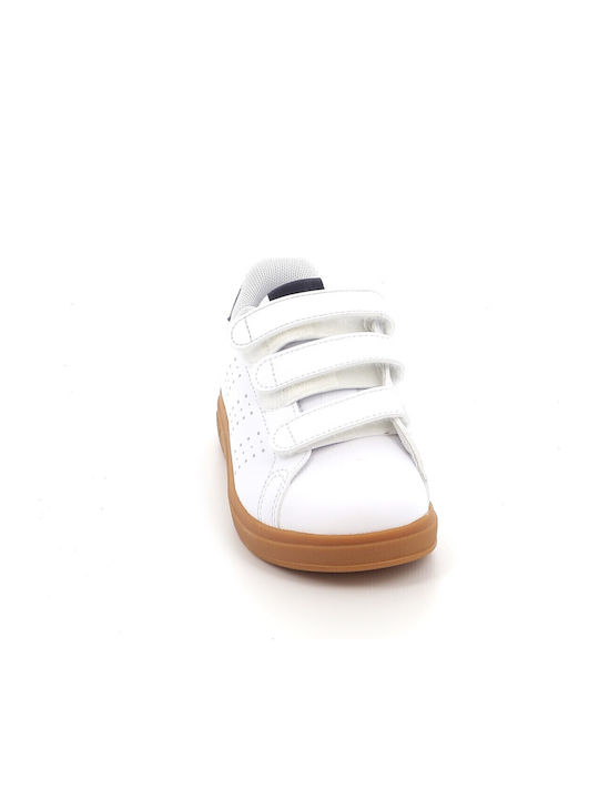 Advantage Advantage Kids Sneakers with Scratch White