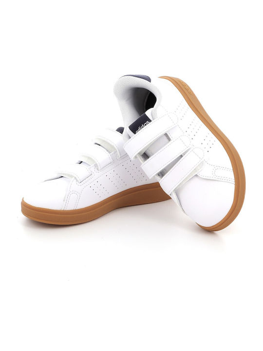 Advantage Advantage Kids Sneakers with Scratch White