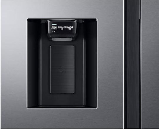 Samsung Ψυγείο Ντουλάπα 635lt Total NoFrost Υ178xΠ91.2xΒ71.6εκ. Inox RS68A854CSL/EF