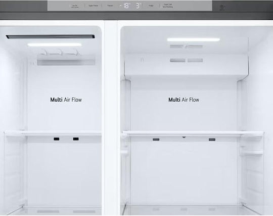 LG Хладилник Гардероб 641лт В179xШ91.3xД73.5см. Inox GSLC41PYPE