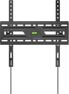 Powertech PT-1372 Βάση Τηλεόρασης Τοίχου έως 75" και 75kg Ασημί