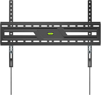 Powertech PT-1371 Βάση Τηλεόρασης Τοίχου έως 86" και 75kg Ασημί