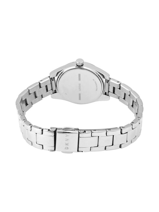 DKNY Watch with Silver Metal Bracelet