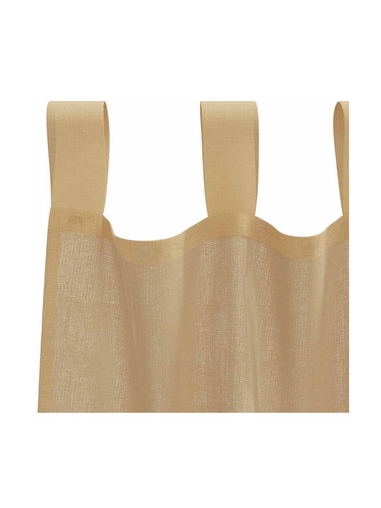vidaXL Set Window Curtains With Beige Pencil Pleat 140x175cm