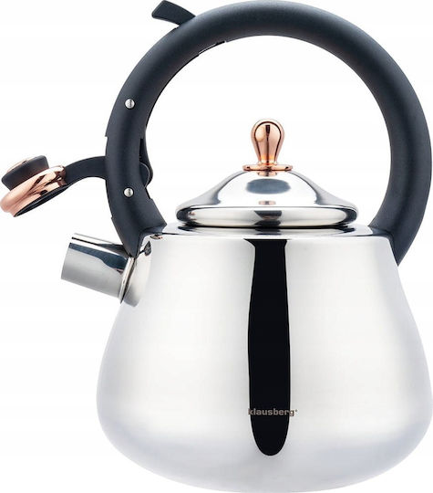 Klausberg Βραστήρας Ανοξείδωτος Γκρι 2800ml