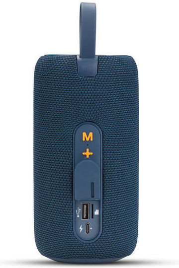 Osio Bluetooth Speaker 16W with Radio and Battery Life up to 4 hours Blue OBT-8000BU