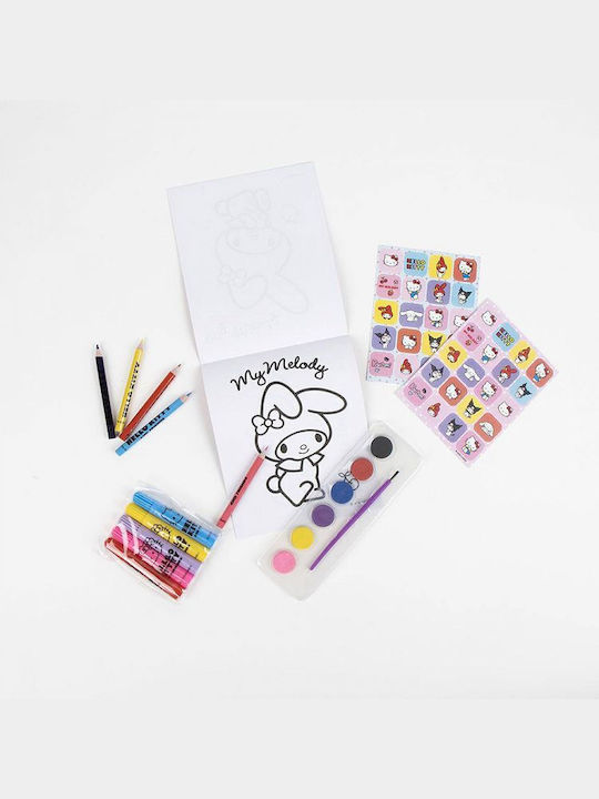 Cerda Hello Kitty Σχολική Τσάντα Πλάτης Δημοτικού Ροζ