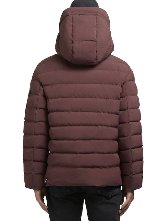 Khujo Jacket Puffer Burgundy