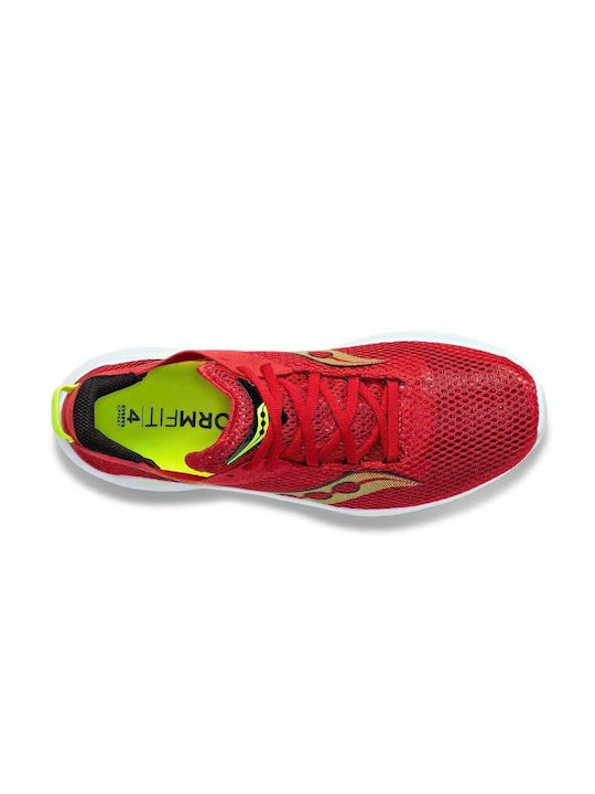 Saucony Kinvara 14 Sport Shoes Running Red