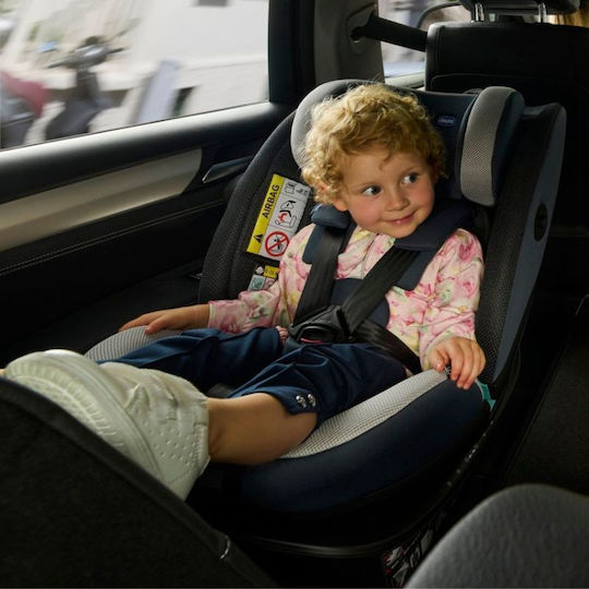 EverOne Καθισματάκι Αυτοκινήτου i-Size με Isofix Black 0-36 kg
