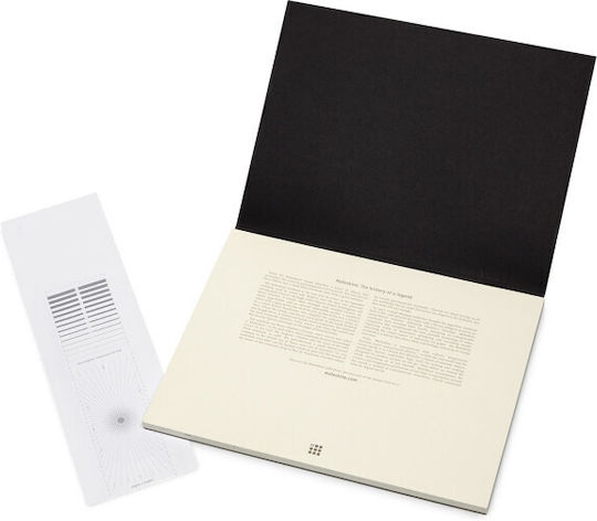 Moleskine Notizbuch A4 mit leeren Seiten Schwarz