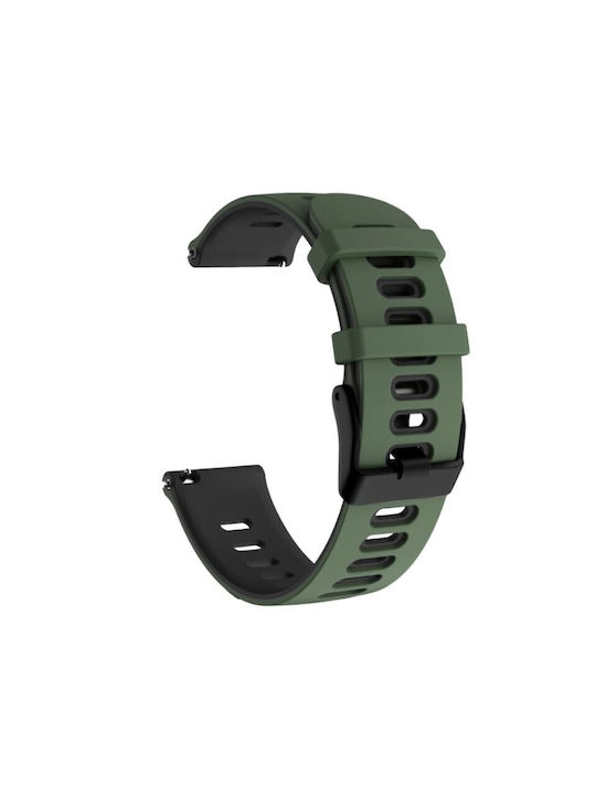 Λουράκι Πράσινο (Galaxy Watch (46mm) / Gear S3Redmi Watch 5 Active / Watch 5 LiteGarmin Venu 4 45mmHuawei Watch GT/GT Pro 2/3/4/5 / Ultimate 46mmHonor GS ProAmazfit GTR 3 / GTR 3 ProRealme Watch S Pro)
