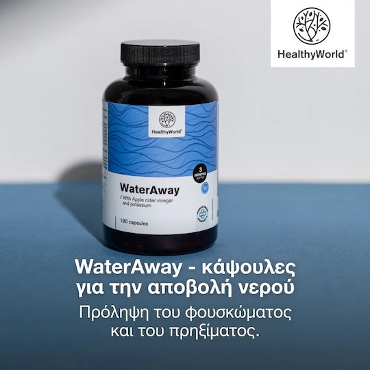 Healthy World WaterAway Alte Suplimente Alimentare 180 Capsule