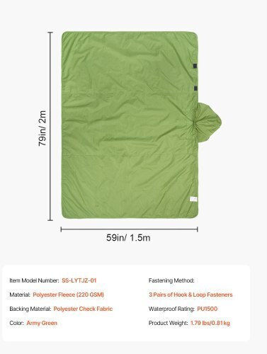 Vevor Vevor Aluminum Survival Blanket