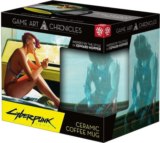 Κούπα Φλιτζάνι Good Loot Cyberpunk 2077 Game Art Chronicles Μαύρο 450 Ml Κούπα Φλιτζάνι Good Loot Cyberpunk 2077 Game Art Chronicles Μαύρο 450 Ml