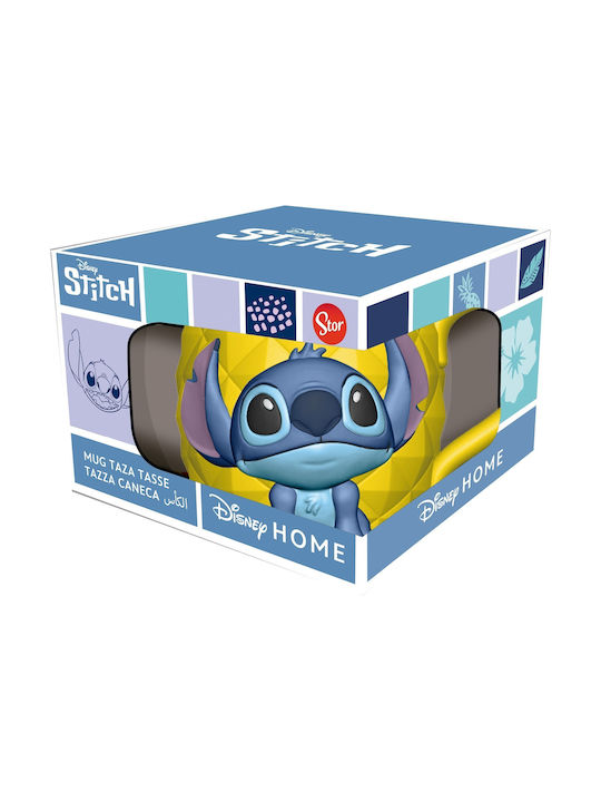 Stor Cană Ceramică Multicoloră 410ml