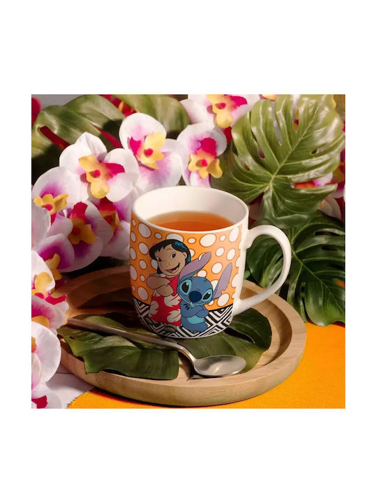 Egan Italy Lilo&Stitch Κούπα από Πορσελάνη Πολύχρωμη 360ml