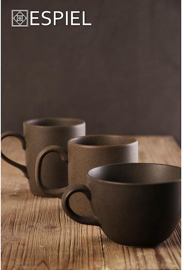 Espiel Morgan Mug Ceramic Gray 330ml