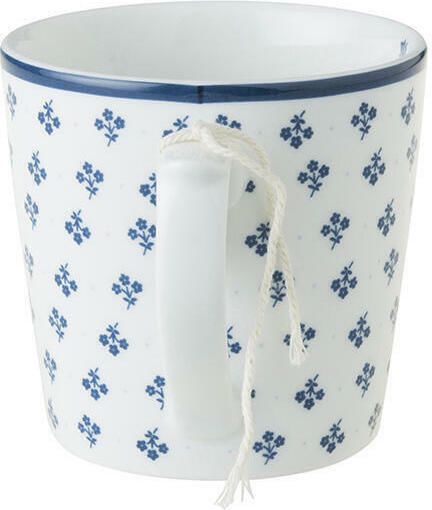 Cană din porțelan Petit Fleur Alb-Albastru 220cc Laura Ashley La178242