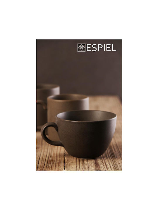 Espiel Mug Ceramic Brown 330ml 6pcs