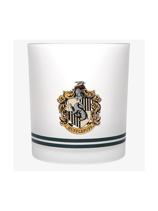 Half Moon Bay Harry Potter - Hufflepuff Crest Glass Mug White 325ml
