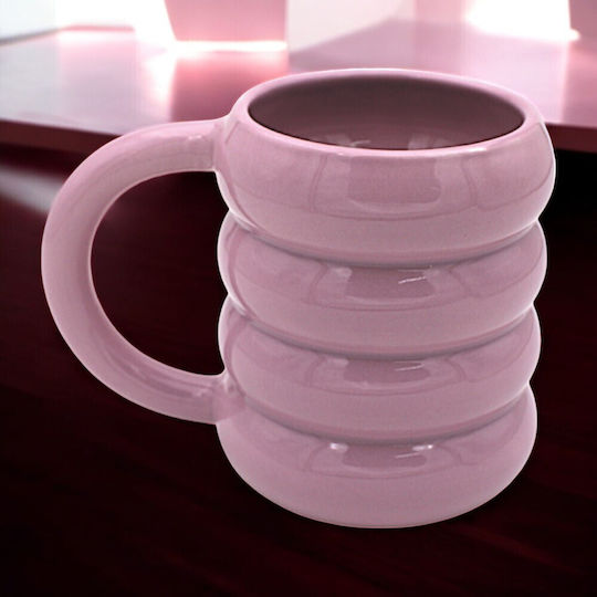 Geprägtes Design Lila Tasse 1kzn29