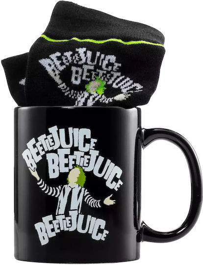 Pyramid Beetlejuice Mug & Sock Set Gp86922 Pyramid Beetlejuice Mug & Sock Set Gp86922