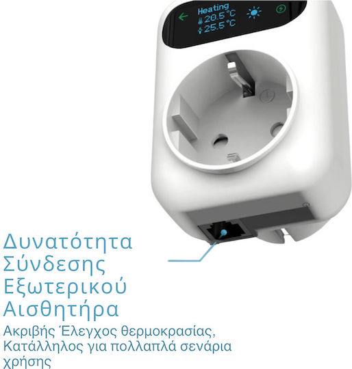 Smart Digital Thermostat with Wi-Fi