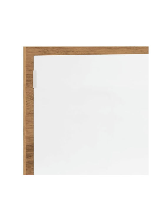 vidaXL Badezimmerspiegel LED mit Länge 100cm Braun