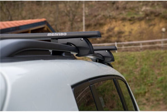 Menabo Sherman Black Roof Bars Chevrolet Corsa 1993-2010