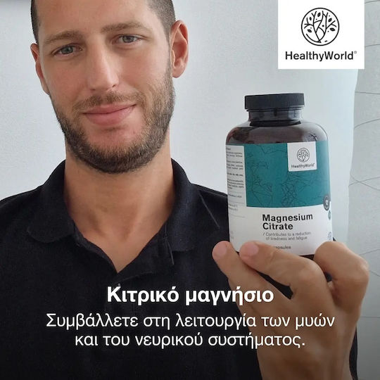 Healthy World Magnesium Citrate 234mg 240 Mützen