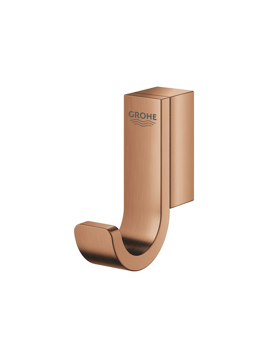Grohe Selection Single Wall-Mounted Bathroom Hook Warm Sunset